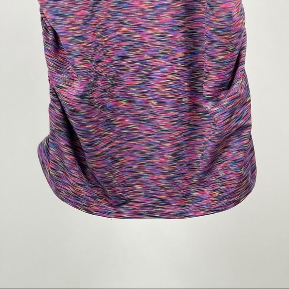 Soybu Ruched Space Striped Cinch Dress M - Picture 4 of 10